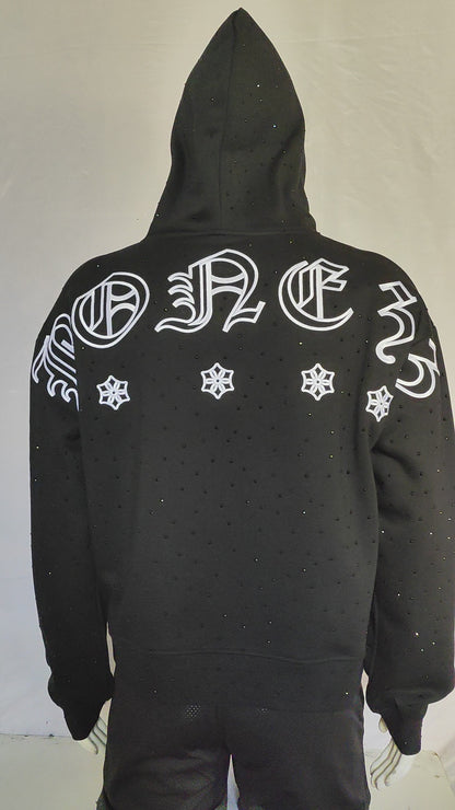 Deluxe Rhinestone Hoodie